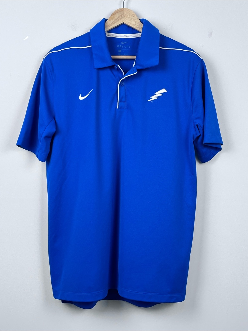 Nike Men's Air Force Falcons BLue On Field Polo AR6713 Size M NCAA, USAF, Sports